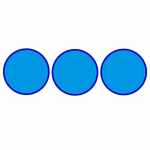 3 DE DIAMETRO 25 CM +€50.00