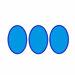 3 PARTES DE 25 X 40 CM +€60.00