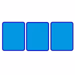 3 PARTES DE 25 X 40 CM +€50.00