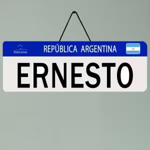 matriculas personalizadas de Argentina