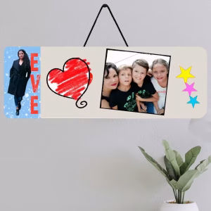 Matrículas personalizadas con 2 fotos