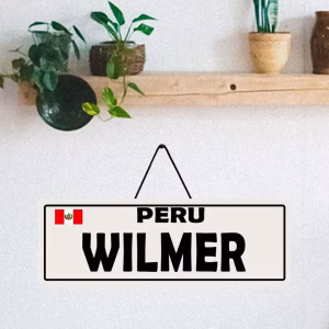 matriculas personalizadas de Perú