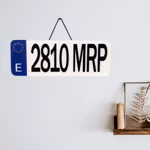 Matrículas personalizadas Españolas