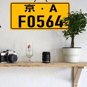 matriculas personalizadas de China