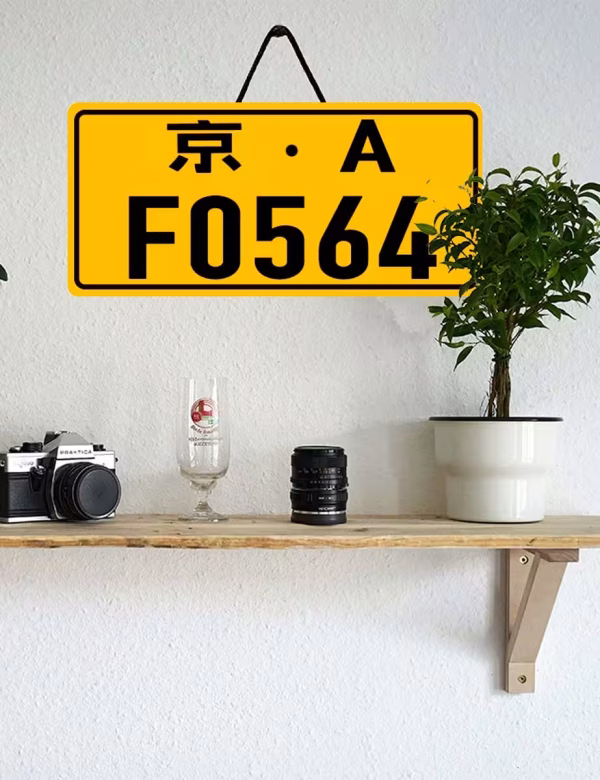 matriculas personalizadas de China