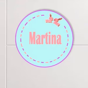 Placas personalizadas para puertas
