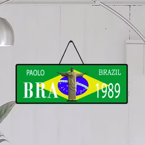 matriculas personalizadas de Brasil